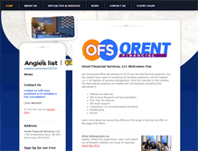 Tablet Screenshot of orentfinancial.com